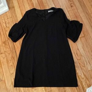 Mid Length Black Dress